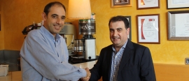 SIGNAT EL CONVENI DE PATROCINI PRINCIPAL DE CAFS NOVELL PER LA TEMPORADA 2014/2015